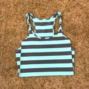 Lululemon tank size 4 green grey